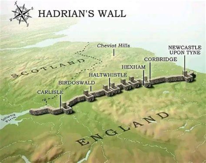 Hadrians Wall Caricature