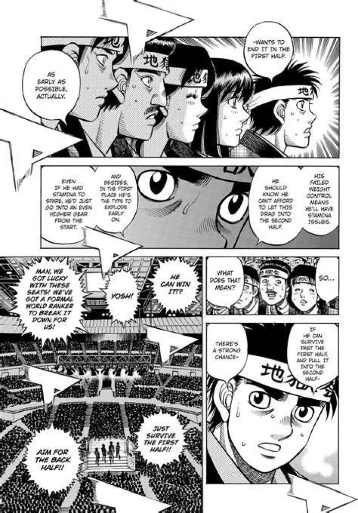 Hajime No Ippo Chapter 1451 plot
