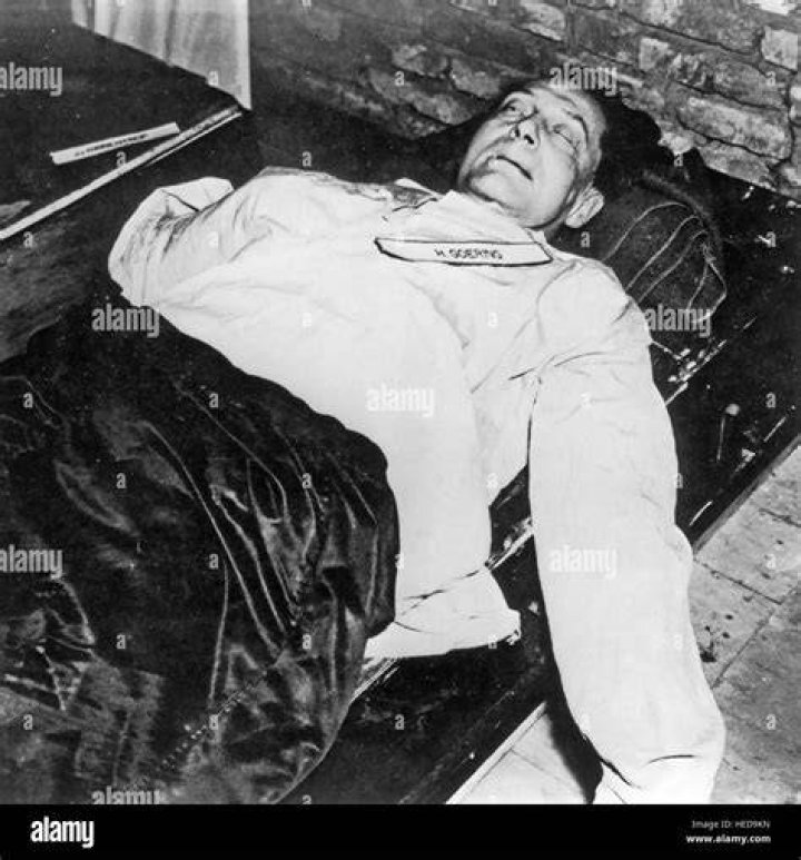 Herman Goering Dead