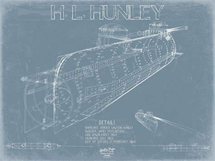HL Hunley Blueprint