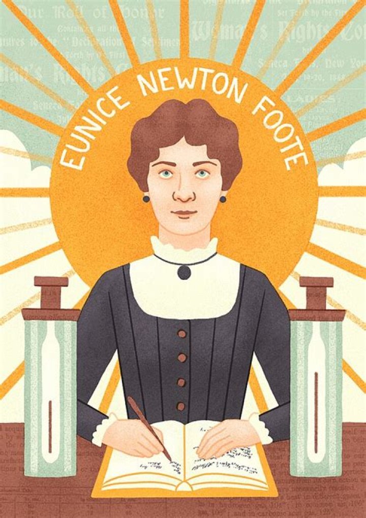 Illustration Of Eunice Foote