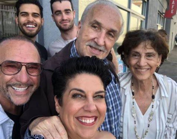 Isaac with his family members
