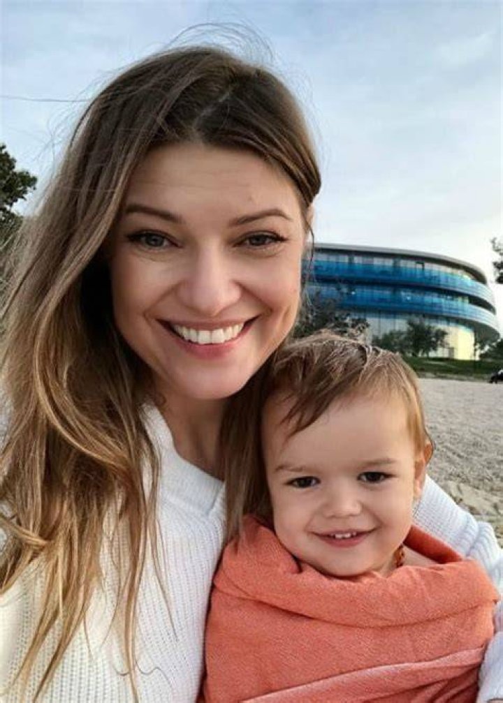 Ivana Nedvědov&aacute; with her son and daughter
