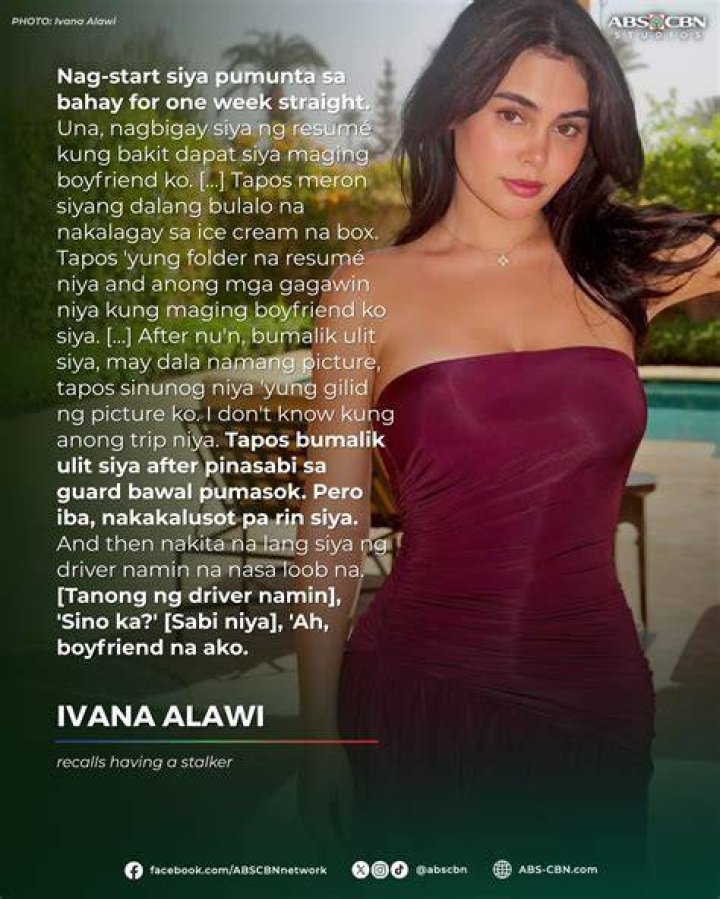 Ivana worked on ABS CBN network