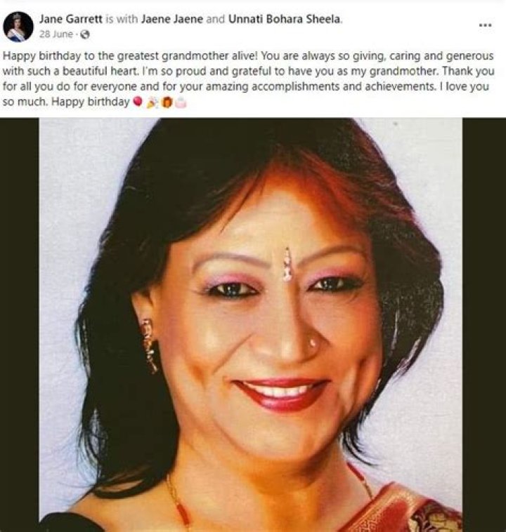 Jane Dipika Garrett career
