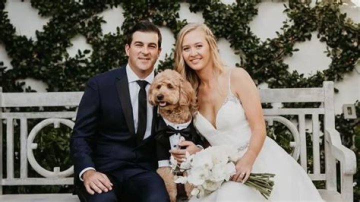 Jessica Korda with her husband