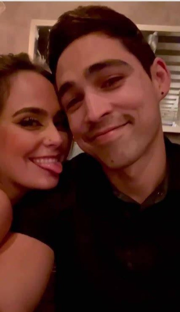Jessica Palkovic with her boyfriend