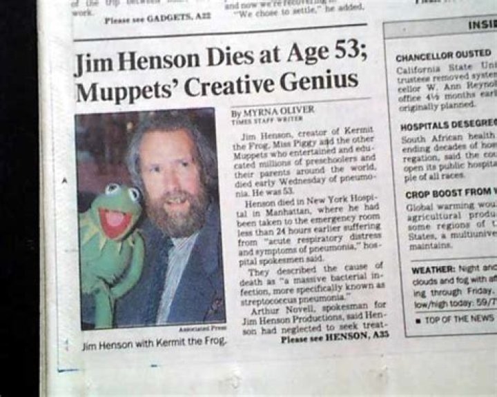 Jim Henson Death