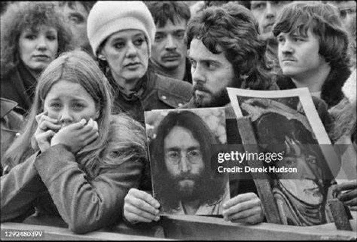John Lennon Mourners