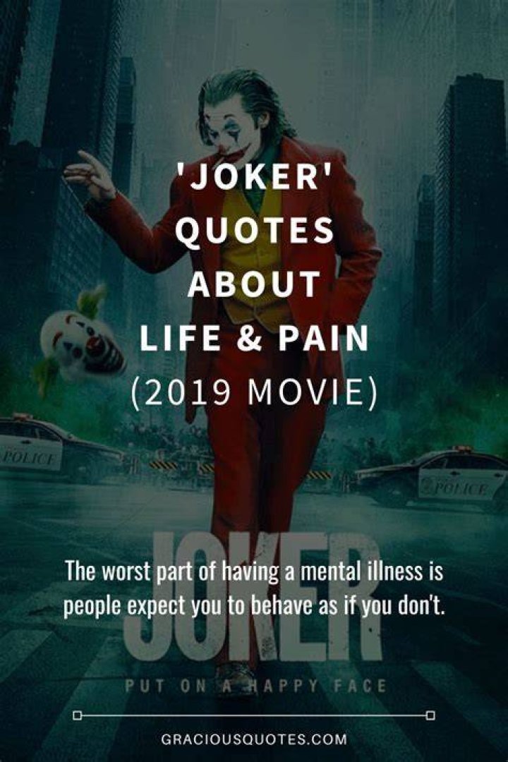 joker movie quotes 