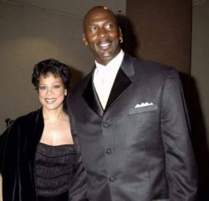 Juanita with her former husband Michael Jordan
