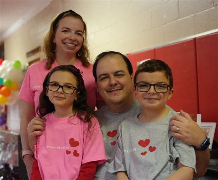 Julianna with her brother and sister