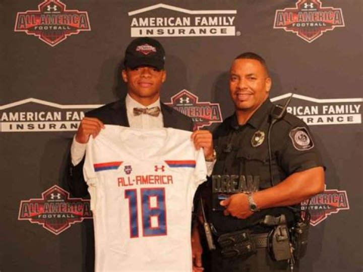 Justin Fields with his father