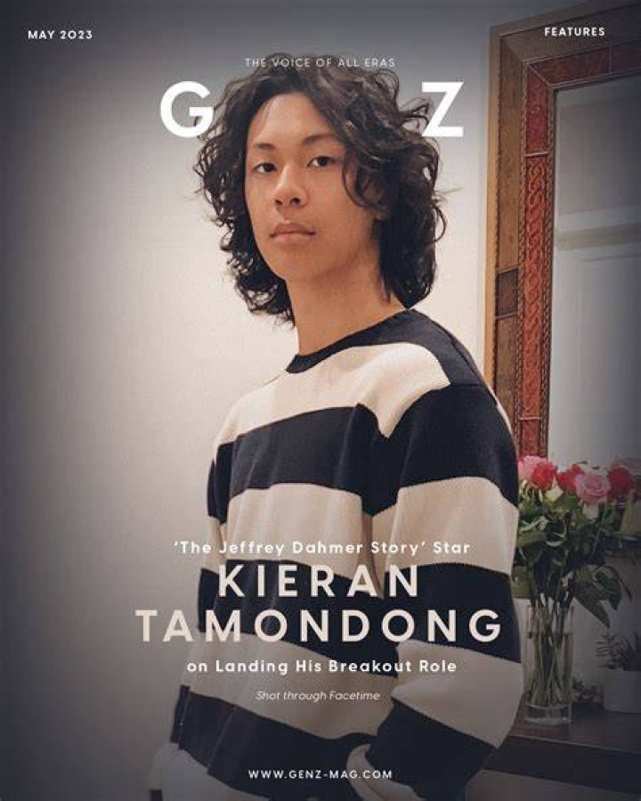 Kieran Tamondong with his friend