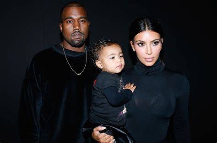Kim Kardashian Kanye West North West Saint West Japan Vacation Family Photo