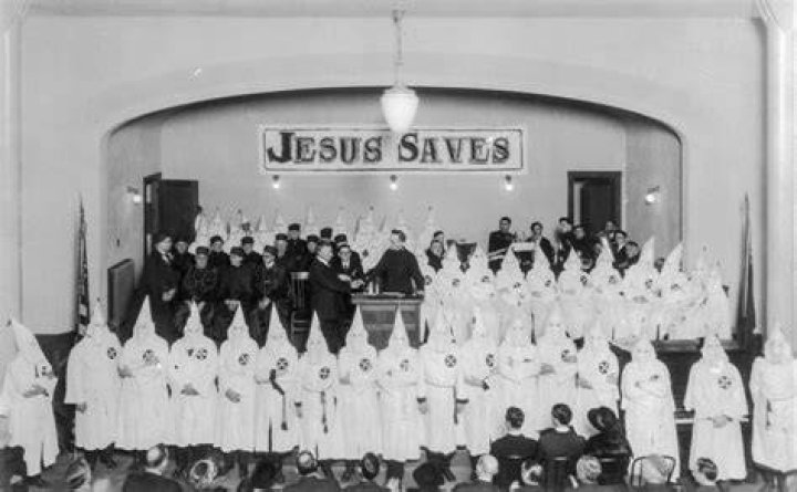 Kkk Members In Chicago Church