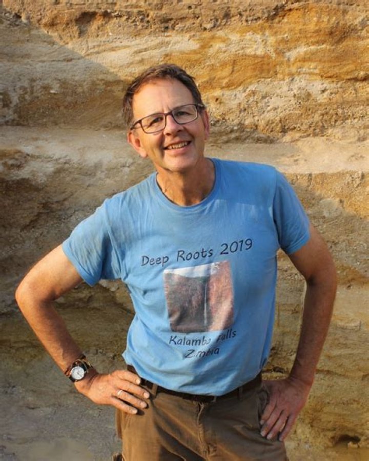 Larry Barham With Logs