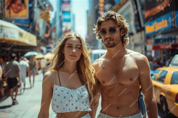 Lily with her boyfriend