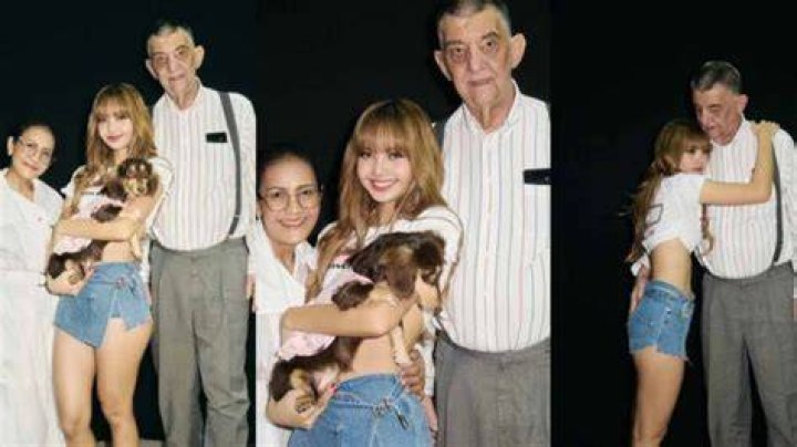 Lisa with her family