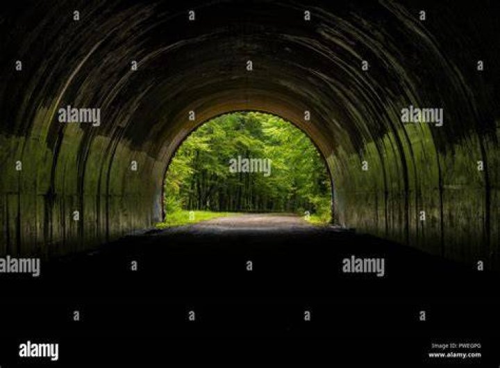 Looking Into Tunnel