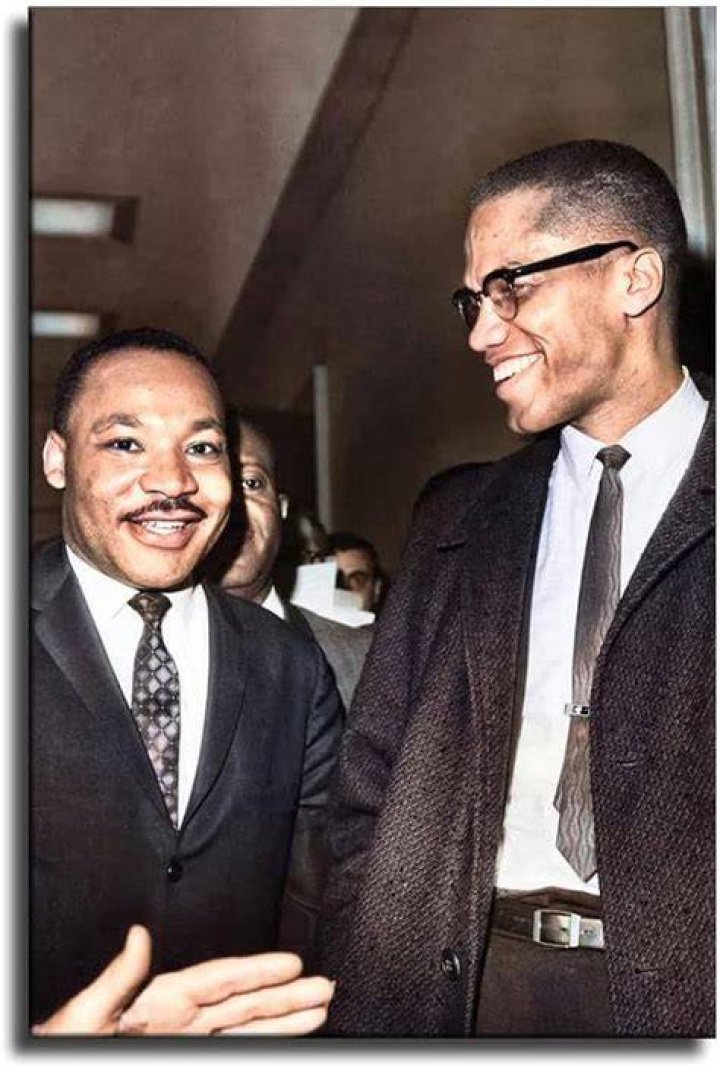 Malcolm X and MLK