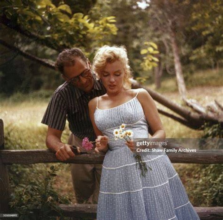 Marilyn Monroe And Arthur Miller
