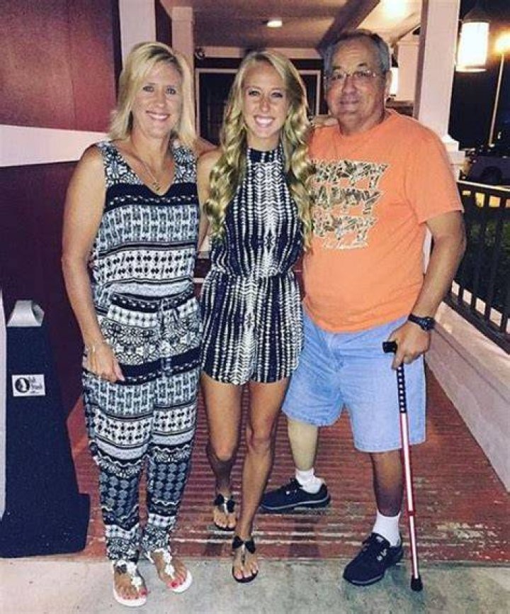 Matthews with her mom Diana Massey and step-father Paul Massey