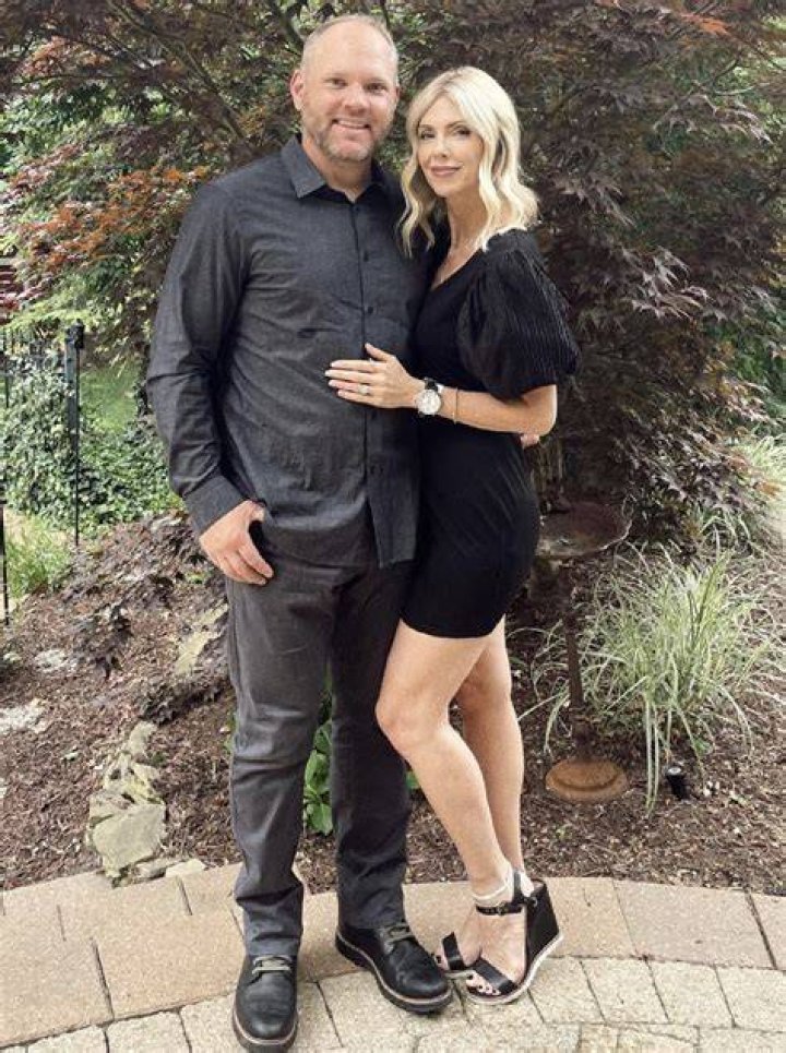 Melissa Hutchinson with her husband