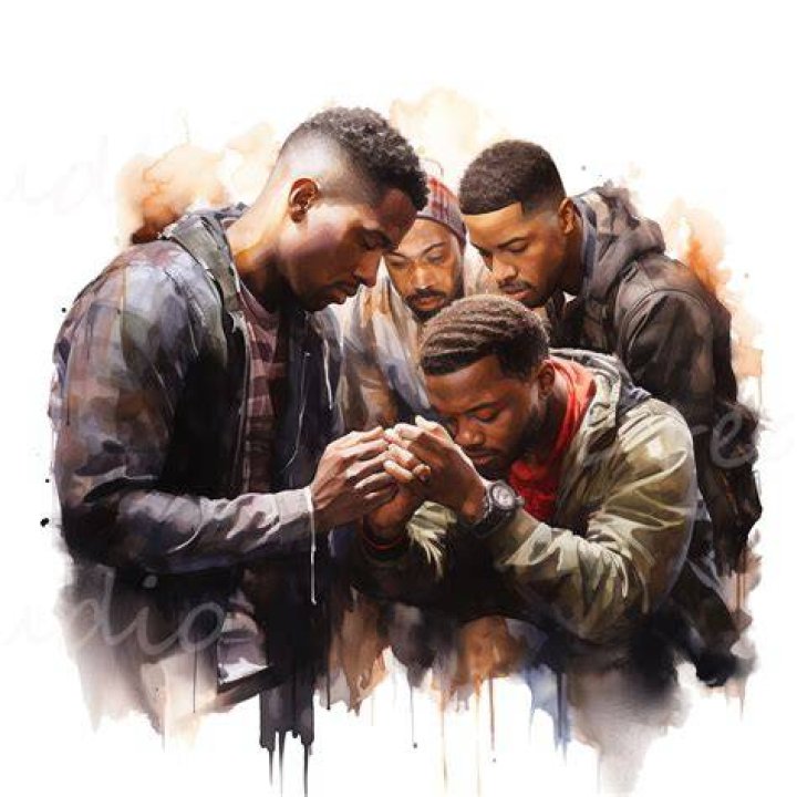 Men Praying