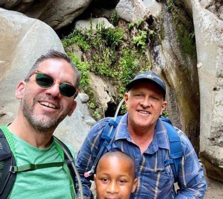 mike bonin with son and husband