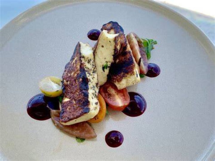 Modern Halloumi Dish