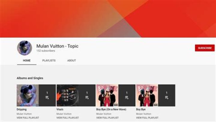 Mulan Vuitton YouTube channel