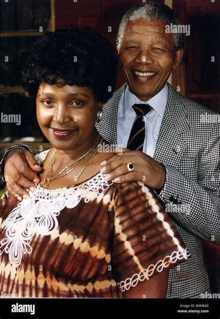Nelson Mandela And Winnie Mandela
