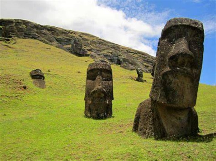 New Moai Statue