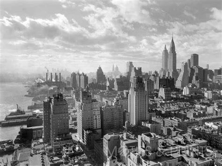 New York Skyline In 1931