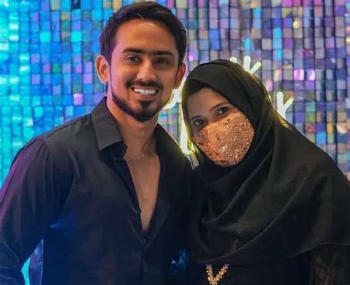 Nisha with Adnaan Shaikh