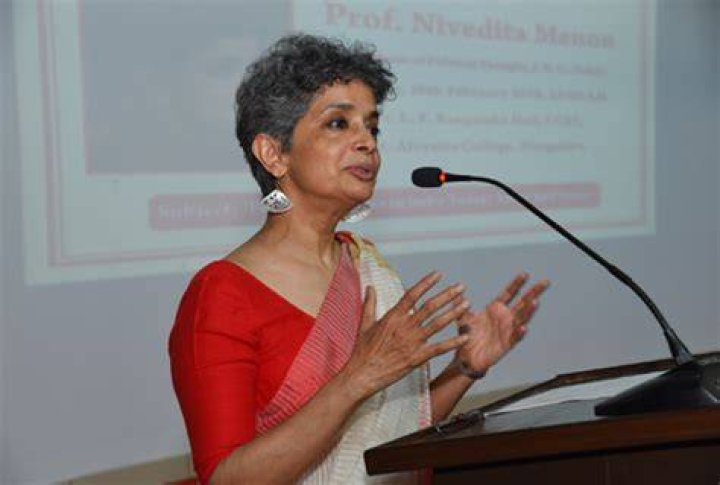 Nivedita Menon is a professor
