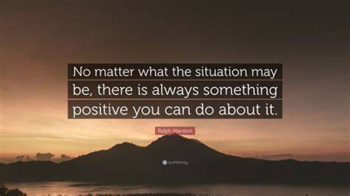 No matter the situation, always wear a smile.