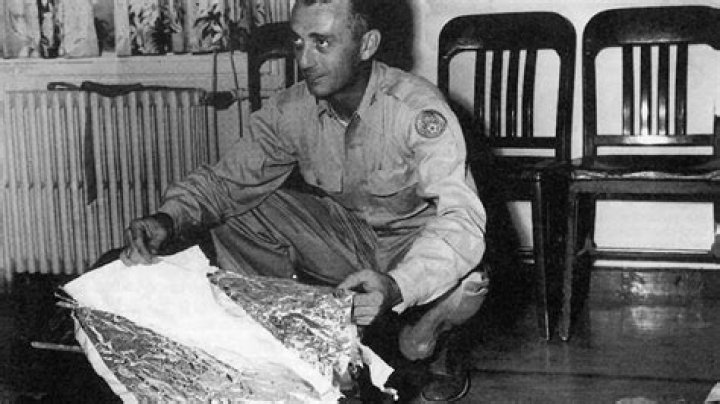 Officers At Roswell Crash