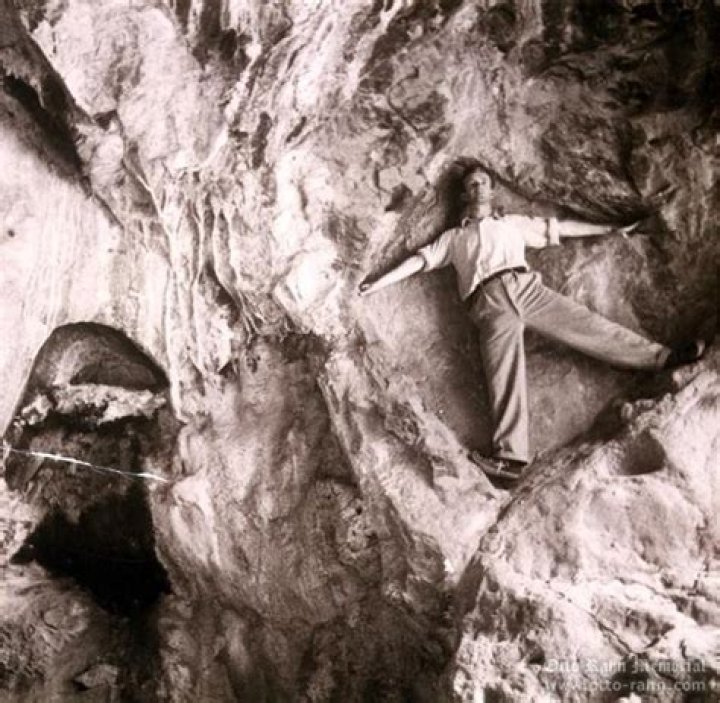 Otto Rahn In Cave of the Hermit