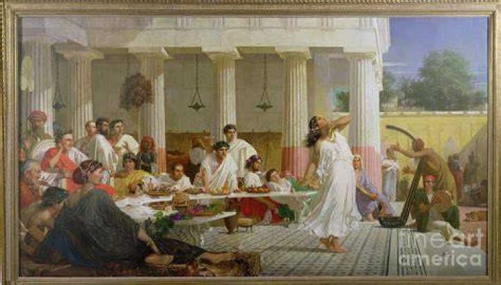 Painting Of Herods Birthday