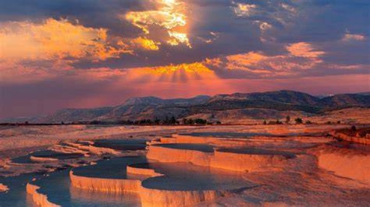 Pamukkale Sunset