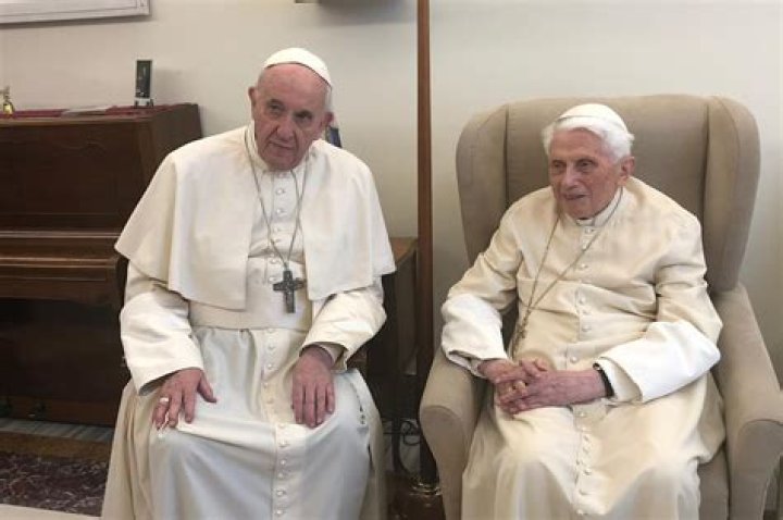 Pope Francis And Pope Benedict Xvi