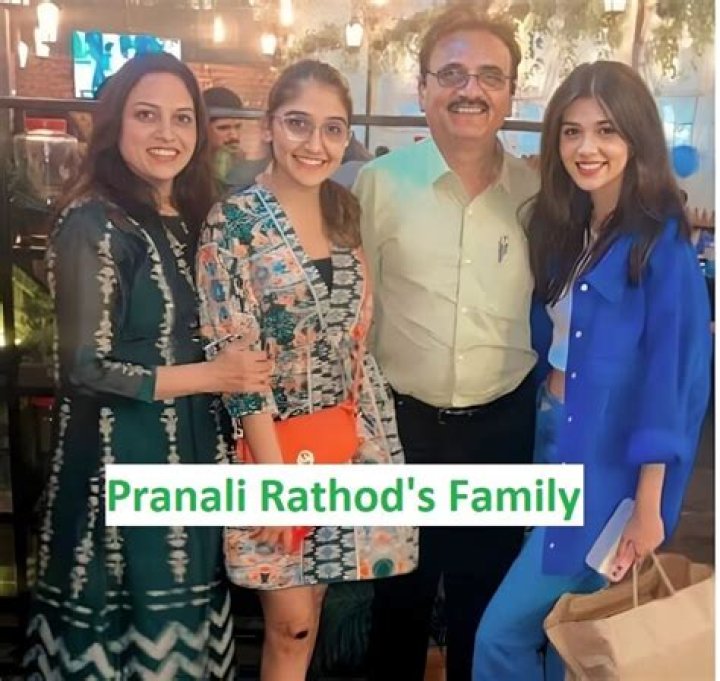 Pranali Rathod family and siblings