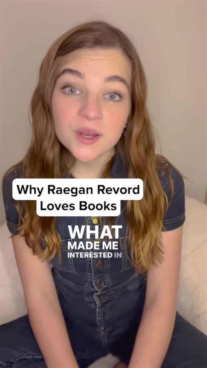 Raegan loves reading