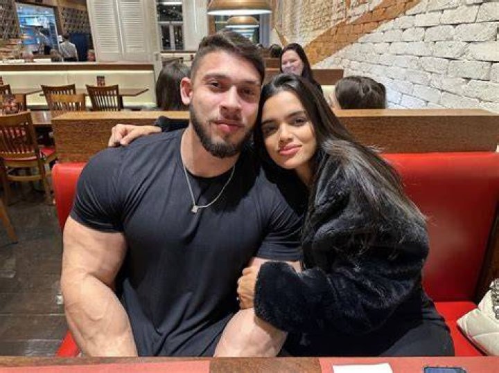 Ramon Dino with wife