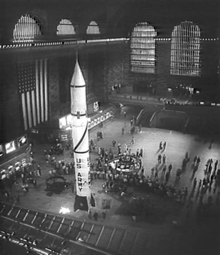 Redstone Rocket in Grand Central Terminal