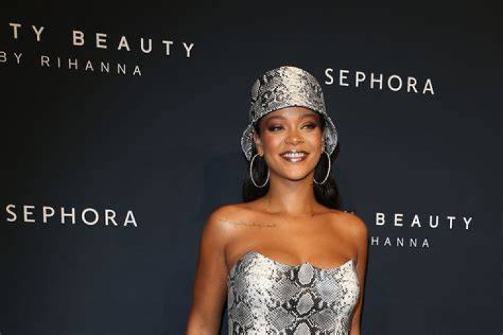 Rihanna Goes Braless Under Her Killer NYE Gown