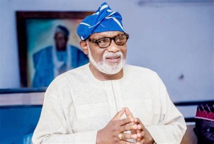 Rotimi Akeredolu's Instagram account