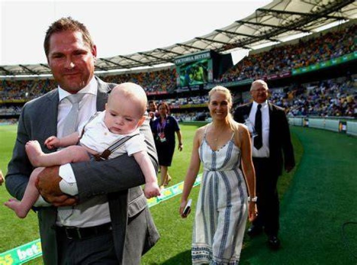 Ryan Harris with his wife Gwen Ashley